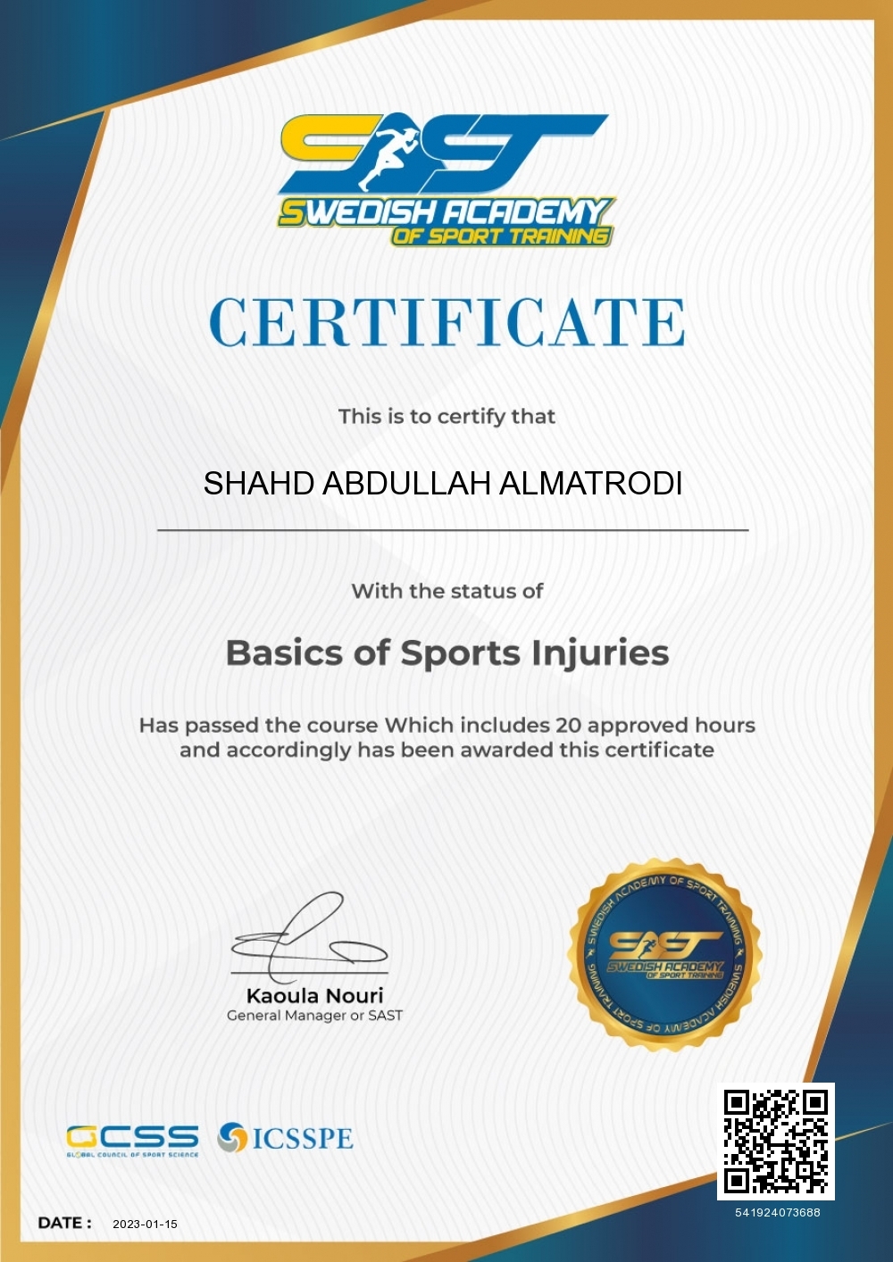 Shahd Abdullah Almatrodi